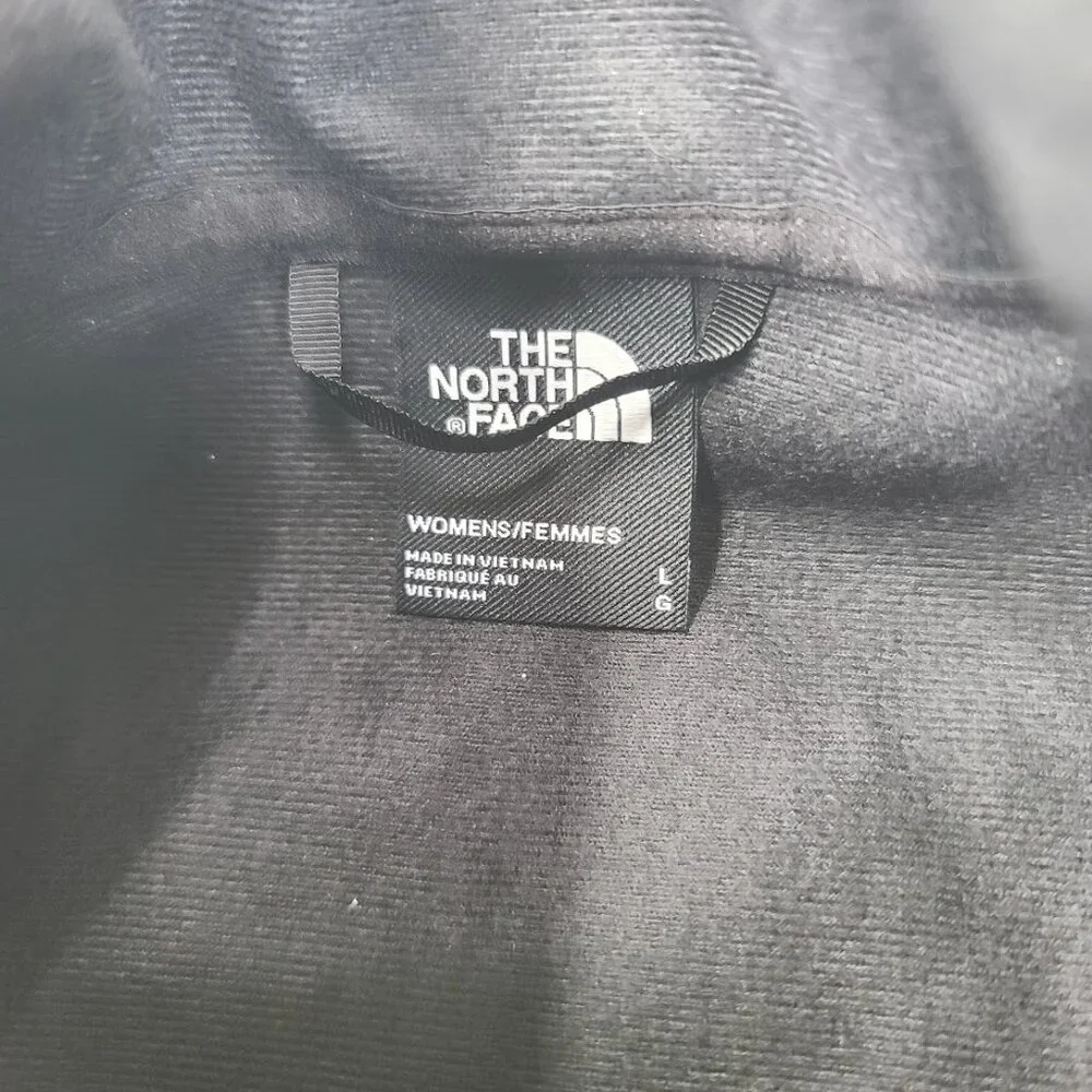 The North Face Men's Black Gray Castle‎ Rock Soft Shell Basic Vest Size L